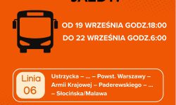 zmiana rozkładu jazdy