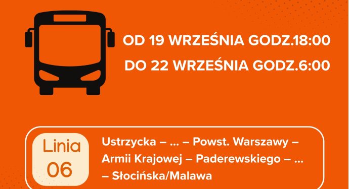 zmiana rozkładu jazdy