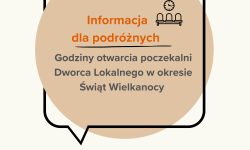 poczekalnia Dworzec Lokalny wielkanoc